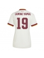 Ženske Nogometnih dresov Španija Lamine Yamal #19 Gostujoči SP 2026 Kratki rokavi